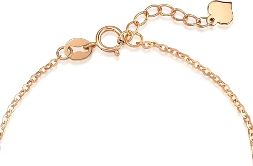 Vista 5 de CHOW SANG SANG Pulsera de cuentas de oro rosa de 18 quilates para mujer 92530B