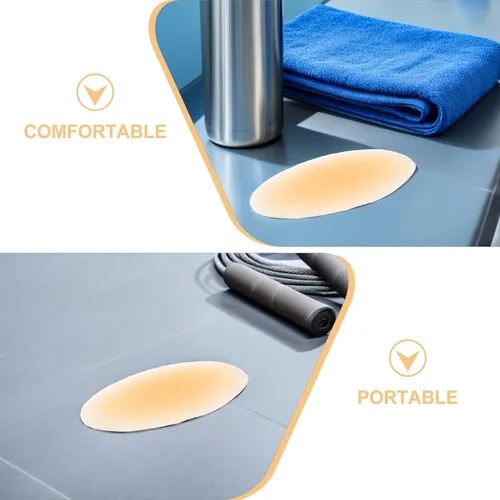 Vista 3 de 6 almohadillas de corrección de piernas para pantorrillas, almohadillas de silicona autoadhesivas de gel para la cadera, parche de corrección