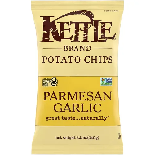 Vista 71 de Kettle Brand Papas Fritas, Backyard Barbeque Kettle Chips, Bolsa de Aperitivos, 1.5 Oz