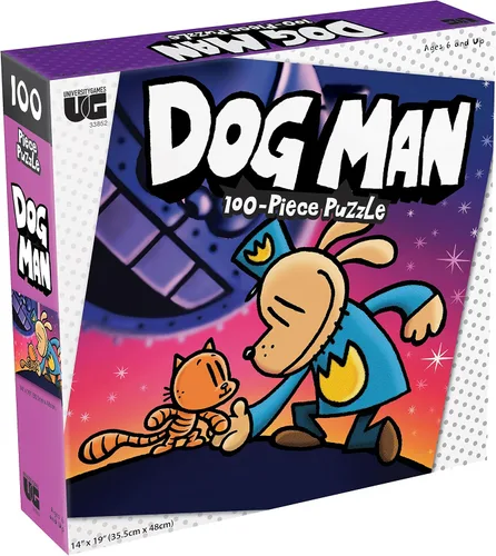 Vista 9 de Dog Man Adventures - Rompecabezas de 100 piezas para niños a partir de 6 años