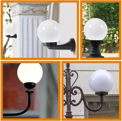 Vista 8 de SEWACC 2pcs Bola Pantalla Blanco Accesorios Acrílico