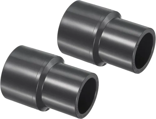 Vista 36 de PATIKIL UPVC Reductor de tubería de montaje de 1-1/2 "x 1" Socket Schedule 80, conector adaptador de acoplamiento recto, gris
