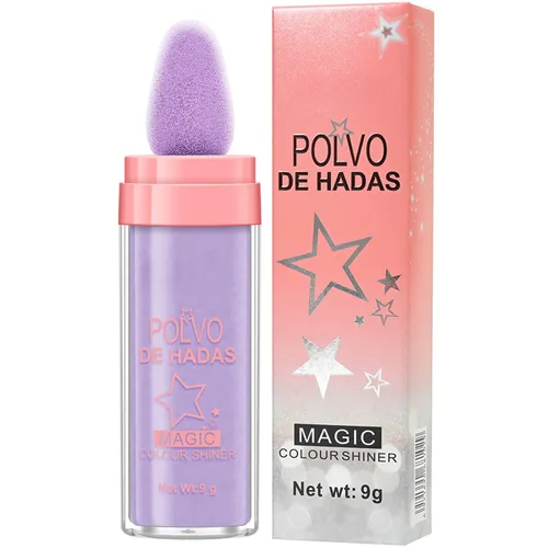 Vista 13 de 2 unidades de Polvo De Hadas Fairy Dust polvo resaltador - Polvo para contornear todo el cuerpo y clavícula perlado para cara y ojos, purpurina #01