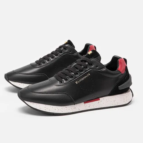 Vista 2 de El SJ600 es un zapato deportivo con clase. Su diseño, las perforaciones en el lateral y su cuero de napa lo convierten en un zapato deportivo