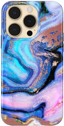 Vista 199 de VELVET CAVIAR Funda Butterfly para iPhone 14, compatible con MagSafe, probada en caídas de 10 pies, mariposas Aurora