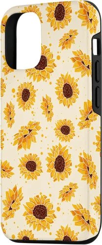 Vista 2 de Funda para iPhone 13 Pro Girasol Hermosa Mujer Niña Amarillo Verano Girasol