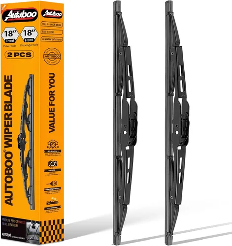 Vista 25 de AUTOBOO Limpiaparabrisas de repuesto de 13 + 13 pulgadas para limpiaparabrisas delantero Jeep Wrangler TJ 1997 1998 1999 2000 2001 2002 2003 2004