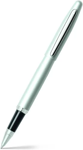Vista 21 de Sheaffer VFM - Pluma estilográfica con acabado mate negro, detalles cromados, con punta mediana