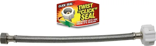 Vista 4 de Fluidmaster 400ARHRFCS - Válvula de llenado de inodoro perforMAX universal de alto rendimiento, 2 pulgadas con cierre de clic, kit de reparación