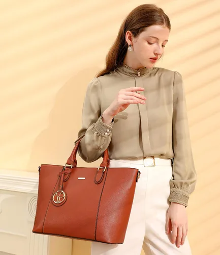 Vista 6 de YPuzro Bolsos para las mujeres cuero trabajo Tote Bolsas señoras moda hombro mano mano mano mano mano mano bolso bolso bolso bolso bolso bolso