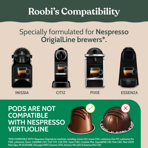 Vista 8 de Roobi Cápsulas de limpieza compatibles con Nespresso. Incluye 1 cápsula reutilizable y 12 tabletas de limpieza. Especialmente formuladas