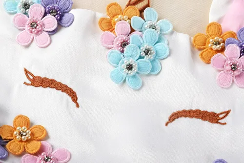 Vista 5 de JerrisApparel - Disfraz de unicornio para niña vestido para fiesta