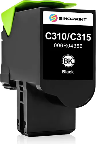 Vista 10 de Cartucho de tóner remanufacturado de tinta de repuesto compatible con Xerox C310 C310DNI C310DNIM C315 C315DNI Impresora 006R04356 006R04357