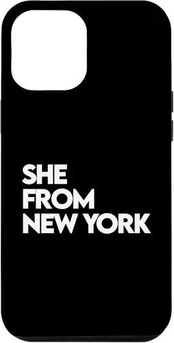 Vista 26 de She from New York Shirt, She's from NY NYC, Bronx, 713 832 Case for iPhone 17