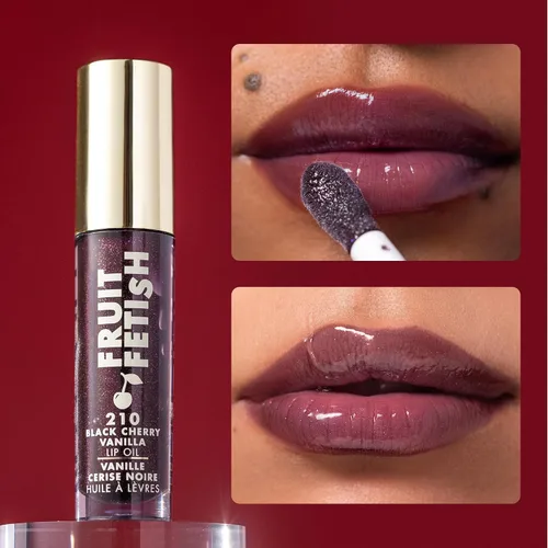 Vista 59 de Milani Fruit Fetish - Aceite de labios hidratante tintado, color lima 140 - Lima cereza