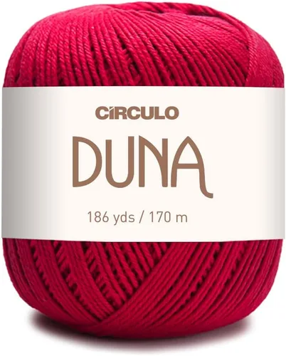 Vista 26 de Círculo Hilo Duna – 186 yardas, 3.52 onzas – Hilo DK de peinado ligero – 100% algodón virgen brasileño mercerizado, perfecto para tejer y hacer