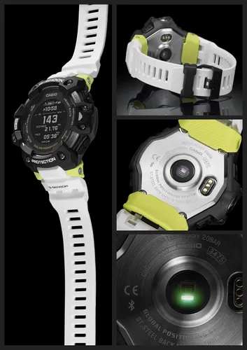 Vista 2 de CASIO G-Shock G-Squad GBD-H1000-1A7JR - Reloj para hombre productos originales nacionales japoneses Blanco