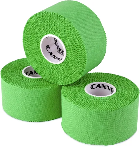 Vista 17 de Cannon Sports Cinta atlética de alta calidad, 1.5 pulgadas x 45 pies por rollo, fácil de rasgar, sin residuos pegajosos, muy fuerte, hipoalergénica