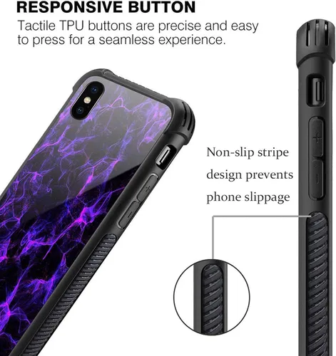 Vista 121 de Funda compatible con iPhone XR, diseño de elefantes africanos para niñas, diseño de patrón a prueba de golpes, antiarañazos, carcasa trasera