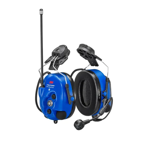 Vista 11 de 3M PELTOR WS LiteCom PRO III - Auriculares, casco duro adjunto, durabilidad de grado profesional, radio de comunicación bidireccional inalámbrica