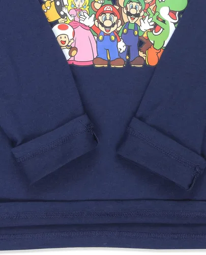 Vista 5 de SUPER MARIO Brothers Luigi - Camiseta de manga larga para niños