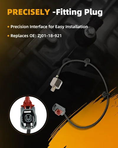 Vista 5 de ROADFAR Sensor de golpe Reemplazar ZJ01-18-921 apto para 2011-2014 para Mazda 2 1.5L
