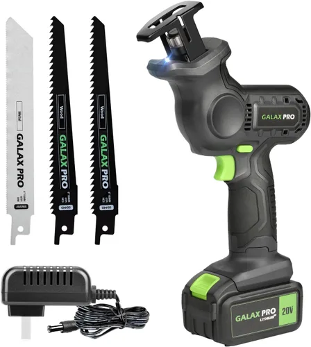 Vista 9 de GALAX PRO Sierra recíproca de 120 V, sierra recíproca con cable de velocidad variable de 6.0 amperios con longitud de carrera de 1-1/8 pulgadas