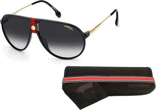 Vista 3 de Carrera CA1034 Square Sunglasses for Men BUNDLE With Designer iWear Complimentary Eyewear Kit