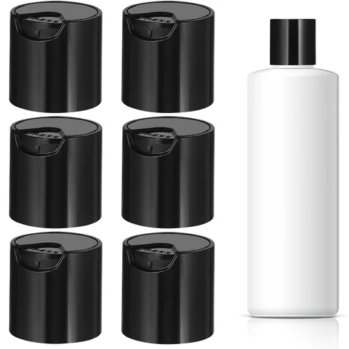 Vista 6 de Beaupretty tapas de botella de champú, 6Pcs champú tapas de botella de reemplazo para 8.5 fl oz Cuerpo Loción Contenedor Tapas