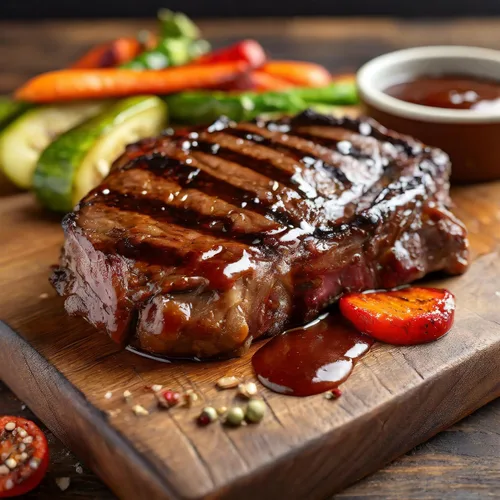 Vista 4 de Wellbee's Salsa BBQ de miel de 16 onzas, totalmente natural, aprobada por SCD