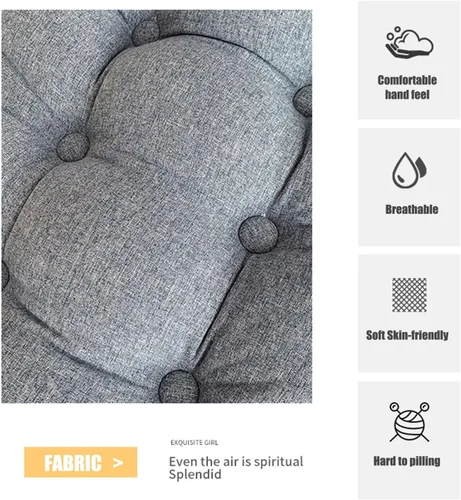 Vista 3 de Almohada de lectura con cuello, respaldo de cabecera triangular, cojín de soporte lumbar, almohada de apoyo de espalda para soporte de espalda