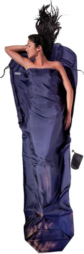 Vista 4 de COCOON Silk MummyLiner Sleeping Bag Liner Lightweight breathable silk, Temperature-regulating comfort, Mummy-shaped sleeping bag liner, Packs