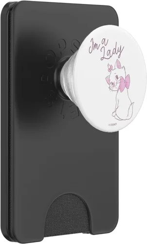 Vista 7 de Disney Aristocats Marie I'm A Lady Portrait PopSockets intercambiables PopGrip