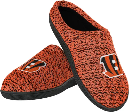 Vista 43 de FOCO NFL - Pantuflas para hombre con suela Cupsole tejidas en poliéster