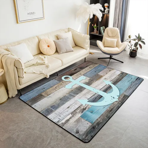 Vista 22 de Alfombra de fogata de 3 x 5 pies, decoración de tocones de árbol de bosque para niñas, mujeres, hombres y adolescentes, alfombra de madera marrón