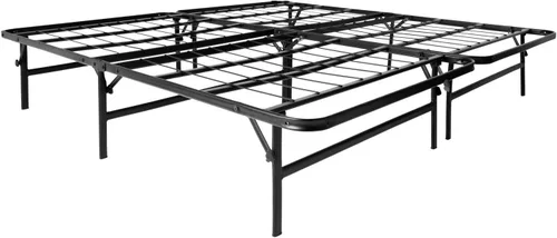 Vista 8 de STRUCTURES - Base de cama plegable – Base de cama de plataforma y somier en uno – Soporte fuerte y resistente – Silencioso sin ruido – Instalación