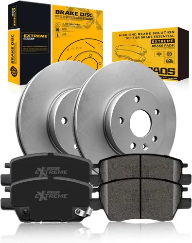 Vista 27 de TOVASTY Kit de freno trasero E-Coated para Honda Civic 2006-2015