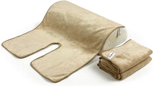 Vista 5 de Zemits SkinPerfect - Toalla facial de spa de lujo, para esteticista, cosmetólogo, masajista, microfibra suave, juego de 10, color negro