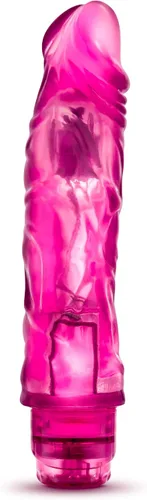 Vista 5 de Blush Glow Dicks The Drop - Consolador vibrador realista de 9 pulgadas para mujeres y parejas, juguete sexual que brilla en la oscuridad