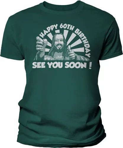 Vista 11 de Happy 60th Birthday See You Soon Funny Gag Gift 60th Birthday Shirt for Men marino