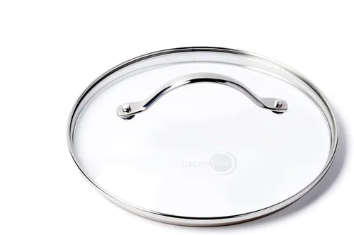 Vista 6 de GreenPan Tapa de vidrio con mango de acero inoxidable, 8