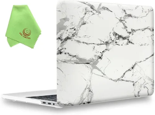 Vista 41 de UESWILL Estuche rígido mate suave compatible con MacBook Pro de 15 pulgadas con Touch Bar y USB-C de 2016-2019, modelo A1990 A1707, negro