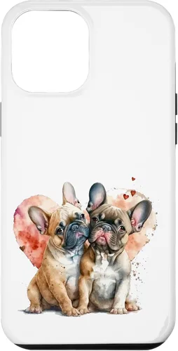 Vista 26 de Carcasa para iPhone 17, diseño de perro francés, diseño de bulldog francés