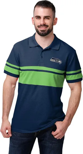 Vista 32 de FOCO Men's NFL Team Logo Polo Short Sleeve Shirt