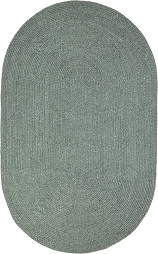 Vista 28 de BNM - Alfombra ovalada bohemia para interiores y exteriores con patrón trenzado sólido, perfecta para patio trasero, patio, oficina, sala de estar