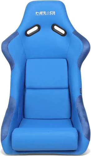 Vista 9 de NRG Innovations NRG-FRP-330 Asiento de carreras tipo bucket de respaldo fijo de fibra de vidrio (pequeño), compatibilidad con arnés de 4 puntos