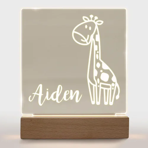 Vista 13 de Luz nocturna personalizada para niños, niñas, niños, regalos personalizados para bebé, lámpara de guardería personalizada, decoración de dormitorio