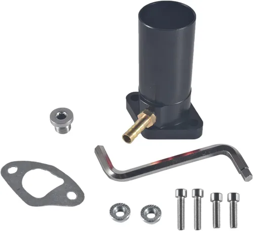 Vista 2 de Tubo de admisión CNC de entrada de tubo de distribución para carburador VM24 PWK24 para motor Predator 212cc 196cc 6.5hp GX160 GX200 CT200U BT200X