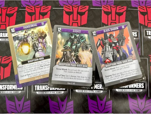 Vista 6 de Renegade Games Studio Transformers Juego de construcción de mazos: expansión del protocolo de infiltración - Edades 14+, 1-5 jugadores