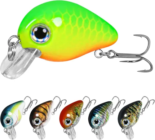 Vista 8 de TRUSCEND Swimmax para agua dulce y salada, señuelos de pesca realistas para lubina, trucha, crappie, lucio, lucio, salmón azul, cebos para lubina
